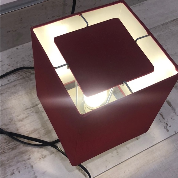 Little plum purple lamp - Picture 4 of 4